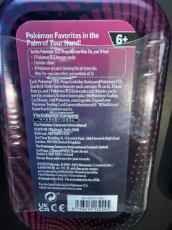 18 packs Pokemon Mega Evolution Mini Tins Sealed Venusaur Gardnevoir Lucario - Image 3