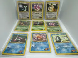 Pokemon Neo Gym Heros NM-LP Lot! Vintage - Image 1