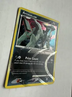 Arceus AR1 Holo Rare Platinum Arceus Pokemon 568 - LP Vintage Rare - Image 2