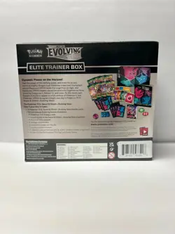 Pokemon TCG Sword and Shield Evolving Skies ETB Elite Trainer Box Factory SEALED - Image 2