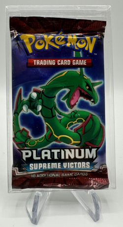 SUPREME VICTORS Booster Pack | Factory Sealed | Rayquaza Art | Pokemon Platinum - Image 1