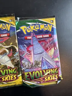 3x New, Sealed Pokemon TCG Evolving Skies Sleeved Booster Pack Sylveon & Umbreon - Image 4
