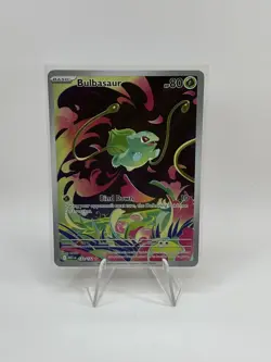 Pokemon Mega Evolutions Bulbasaur IR 133/132 Illustration Rare - Image 1