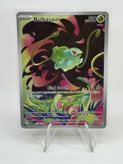 Pokemon Mega Evolutions Bulbasaur IR 133/132 Illustration Rare - Image 2