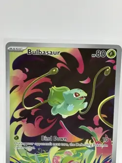 Pokemon Mega Evolutions Bulbasaur IR 133/132 Illustration Rare - Image 3