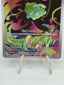 Pokemon Mega Evolutions Bulbasaur IR 133/132 Illustration Rare - Image 4