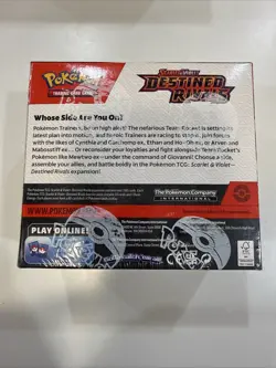 Pokemon TCG Destined Rivals Booster Box Sealed BOX - Image 2
