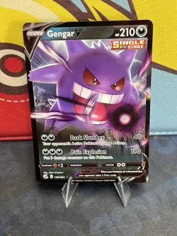 Pokemon TCG - 2021 Gengar V - 156/264 Fusion Strike Ultra Rare Holo - Mint - Image 3