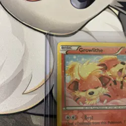 Growlithe RC4/RC25 Holo Legendary Treasures Radiant Collection Pokemon LP+ 2013 - Image 4