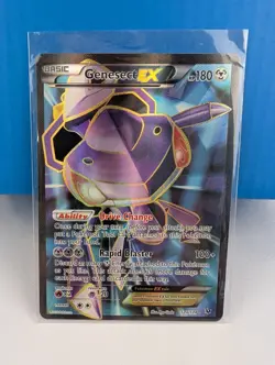 Pokemon TCG: Genesect EX #120/124 XY Fates Collide Ultra Rare Full Art - Image 1
