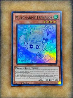 Yugioh Mulcharmy Fuwalos RA04-EN050 Super Rare 1st Ed NM - Image 1