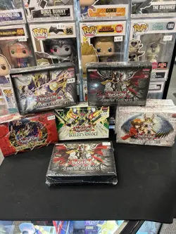 lot of 7 Yu-gi-oh! Unlimited Sealed Boxes New Unopen - Image 1