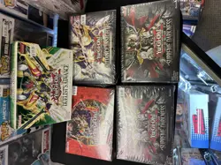 lot of 7 Yu-gi-oh! Unlimited Sealed Boxes New Unopen - Image 2