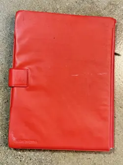 1999 Pokemon Cards Pikachu Red Collector's Album Vintage Pocket Binder Official - Image 2