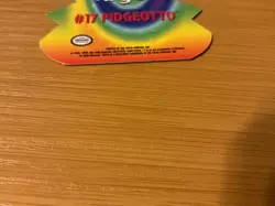 NEW 2000 TOPPS POKEMON DIE CUT CARD #17 EV11 "PIDGEOTTO" - Image 5