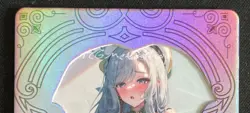 🔥 Shenhe Genshin Impact Meika 1 shot 2 Goddess Story Anime Waifu Card SW-3 🔥 - Image 1