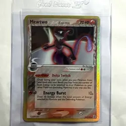 Pokemon Mewtwo TCG Delta Species 12/113 Holo Rare Card - Image 1