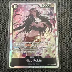 Nico Robin OP12-087 SR Legacy of the Master One Piece Card Game - Image 1