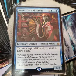 Whole COMMANDER Magic Deck MTG - Amazing Azami **WIZARDS'** Card Drawing FunRare - Image 2