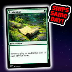 Exploration - Custom Art Magic: The Gathering Playtest Card - Commander EDH - Image 1