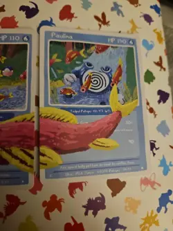 Pokepu Season 2, Poliwag Poliwhirl And Poliwrath Pokemon Fan Art card Magikarp - Image 4