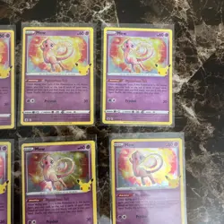 Pokemon Celebrations Mew 011/025 Rare Card Lot Of 7 - Image 3