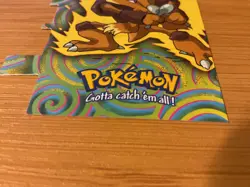 NEW 2000 TOPPS POKEMON DIE CUT EV9 #65 CARD "ALAKAZAM" STAGE 3 - Image 2