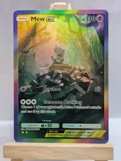 Custom Fan Art Mew EX High Quality Custom Card Foil Finish - Image 1