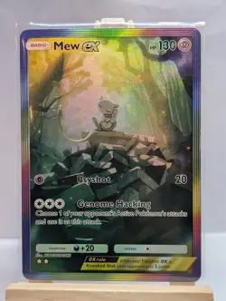 Custom Fan Art Mew EX High Quality Custom Card Foil Finish - Image 2
