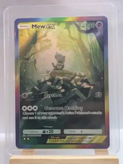 Custom Fan Art Mew EX High Quality Custom Card Foil Finish - Image 3