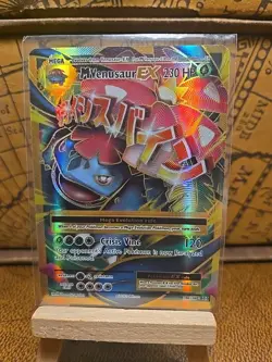 Mega Venusaur EX (Full Art) 100/108 Evolutions Holo Awesome Classic Pokemon Card - Image 1