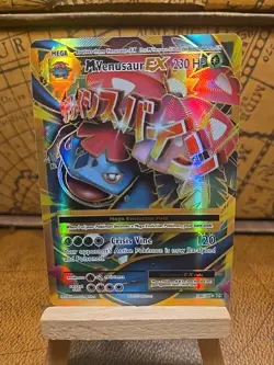 Mega Venusaur EX (Full Art) 100/108 Evolutions Holo Awesome Classic Pokemon Card - Image 3