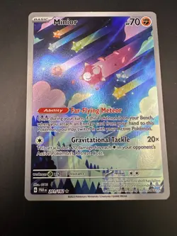 Pokemon TCG Minior Paradox Rift 201/182 Holo Illustration Rare Card - Image 1