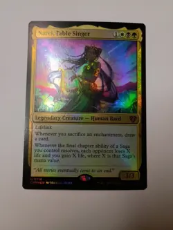 Narci, Fable Singer Commander Masters Foil - Image 1