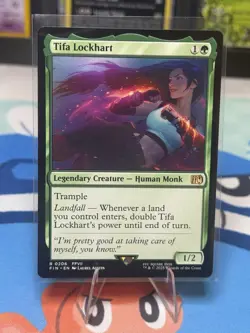 TIFA LOCKHART Magic MTG Final Fantasy - Image 1