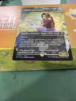Aerith, Last Ancient (Borderless) (Chocobo Track Foil) MTG Magic Final Fantasy - Image 4