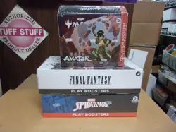MTG AVATAR COLLECTOR + FINAL FANTASY PLAY + SPIDER-MAN PLAY BOOSTER BOXES - Image 1