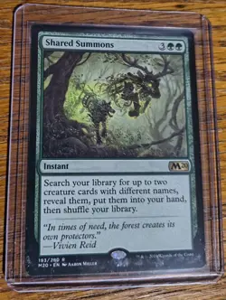 MTG Shared Summons Core Set 2020 Magic The Gathering LP X1 - Image 1