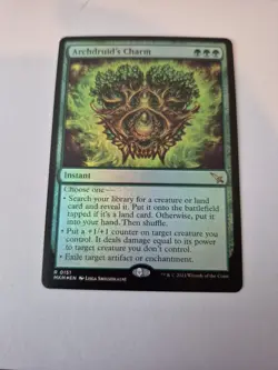 1x Archdruid's Charm Foil Murders at Karlov Manor Magic MTG MKM 151 NM x1 - Image 1