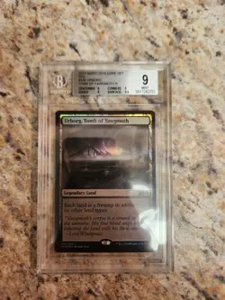 MTG Urborg Tomb of Yawgmoth BGS 9.0 FOIL Core 15 M15 Magic The Gathering - Image 1