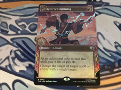 MTG Avatar The Last Airbender Redirect Lightning Showcase Foil 0343 - Image 1