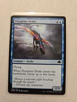 Peregrine Drake - Dominaria Remastered - LP - Common - Creature - MTG - Image 1