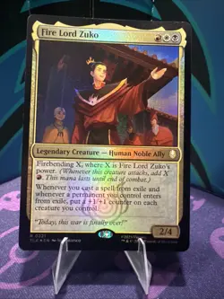 Fire Lord Zuko - 221 - MTG Avatar: The Last Airbender - Rare - FOIL - Image 1