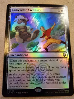 Airbender Ascension - Foil #06 - Avatar: The Last Airbender - Mtg - Image 1