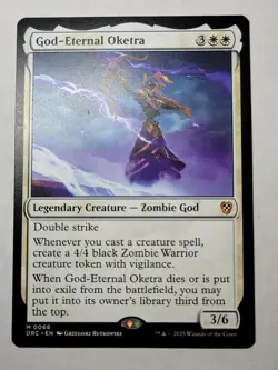 God-Eternal Oketra Aetherdrift Regular Commander DFT DRC 66 mtg NM/M - Image 1