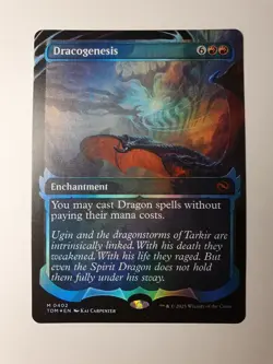 MTG - Dracogenesis Showcase Foil - Tarkir: Dragonstorm #0402 - N/M - Image 1