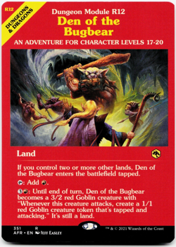 Den of the Bugbear (Dungeon Module) - [Adventures in the Forgotten Realms] MTG - Image 3