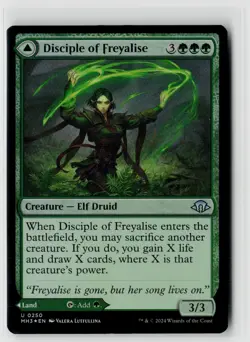 MTG Modern Horizons 3 Disciple Of Freyalise Foil x1 NM Uncommon - Image 1
