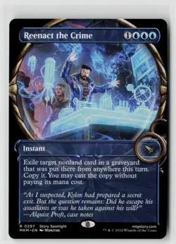 MTG Murders At Karlov Manor Reenact The Crime (Showcase) x1 NM Rare - Image 1