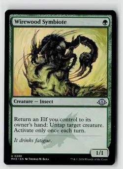 MTG Modern Horizons 3 Wirewood Symbiote x4 NM Uncommon - Image 1